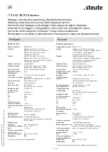Preview for 25 page of steute Extreme ZS 92 SR Mounting And Wiring Instructions