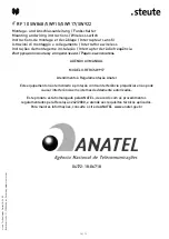 Preview for 10 page of steute RF 10 SW868 Mounting And Wiring Instructions