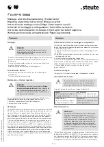 Preview for 5 page of steute RF 95 EN868 Series Mounting And Wiring Instructions