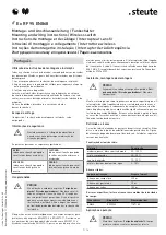 Preview for 7 page of steute RF 95 EN868 Series Mounting And Wiring Instructions