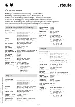 Preview for 11 page of steute RF 95 EN868 Series Mounting And Wiring Instructions