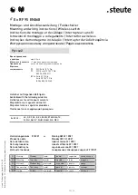 Preview for 13 page of steute RF 95 EN868 Series Mounting And Wiring Instructions