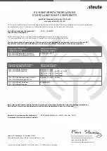 Preview for 12 page of steute RF 95 SW86 Mounting And Wiring Instructions