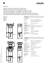 Preview for 4 page of steute RF 95 Mounting And Wiring Instructions