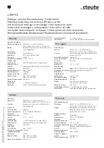 Preview for 5 page of steute RF 95 Mounting And Wiring Instructions