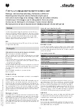 Preview for 7 page of steute RF 96 LT SW868 Mounting And Wiring Instructions