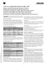 Preview for 9 page of steute RF 96 LT SW868 Mounting And Wiring Instructions