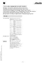 Предварительный просмотр 18 страницы steute RF 96 SDS SW868 Mounting And Wiring Instructions