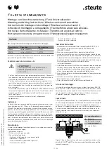 Preview for 11 page of steute RF 96 ST SW868 Mounting And Wiring Instructions