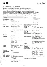 Preview for 24 page of steute RF 96 ST SW868 Mounting And Wiring Instructions