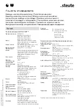 Preview for 26 page of steute RF 96 ST SW868 Mounting And Wiring Instructions