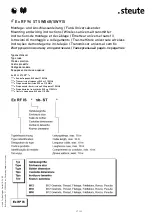 Preview for 27 page of steute RF 96 ST SW868 Mounting And Wiring Instructions