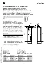 Preview for 9 page of steute RF 96 SW868-NET Mounting And Wiring Instructions