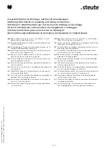 Preview for 15 page of steute RF 96 SW868-NET Mounting And Wiring Instructions