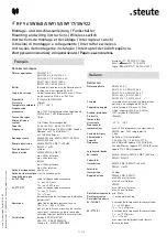 Предварительный просмотр 11 страницы steute RF 96 SW868 Mounting And Wiring Instructions