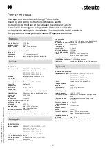 Предварительный просмотр 5 страницы steute RF BF 72 EN868 Mounting And Wiring Instructions