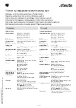 Preview for 15 page of steute RF BF 74 SW868 Mounting And Wiring Instructions