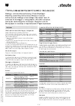 Предварительный просмотр 7 страницы steute RF GFSI SW868 Mounting And Wiring Instructions