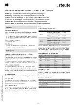 Предварительный просмотр 9 страницы steute RF GFSI SW868 Mounting And Wiring Instructions