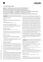 Preview for 5 page of steute RF HB SW2.4-IND Mounting And Wiring Instructions