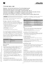 Preview for 6 page of steute RF HB SW2.4-IND Mounting And Wiring Instructions