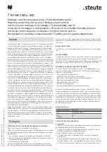 Preview for 7 page of steute RF HB SW2.4-IND Mounting And Wiring Instructions