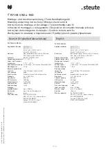 Preview for 11 page of steute RF HB SW2.4-IND Mounting And Wiring Instructions