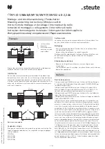 Preview for 6 page of steute RF I/O SW868-4E-2,2Ah Mounting And Wiring Instructions