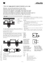 Preview for 12 page of steute RF I/O SW868-4E-2,2Ah Mounting And Wiring Instructions