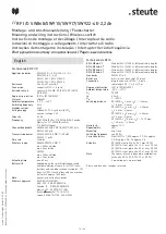 Preview for 15 page of steute RF I/O SW868-4E-2,2Ah Mounting And Wiring Instructions