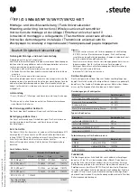 steute RF I/O SW868-NET Mounting And Wiring Instructions preview