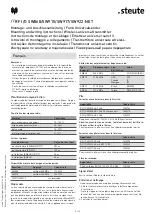 Preview for 5 page of steute RF I/O SW868-NET Mounting And Wiring Instructions