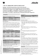 Preview for 9 page of steute RF I/O SW868-NET Mounting And Wiring Instructions