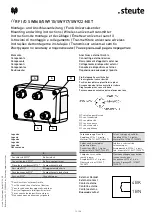 Preview for 13 page of steute RF I/O SW868-NET Mounting And Wiring Instructions