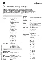 Preview for 17 page of steute RF I/O SW868-NET Mounting And Wiring Instructions