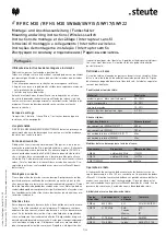 Preview for 7 page of steute RF RC M30 SW868 RF HS M30 SW868 Mounting And Wiring Instructions