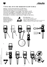 Preview for 11 page of steute RF RC M30 SW868 RF HS M30 SW868 Mounting And Wiring Instructions