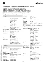 Preview for 13 page of steute RF RC M30 SW868 RF HS M30 SW868 Mounting And Wiring Instructions