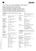 Preview for 14 page of steute RF RC M30 SW868 RF HS M30 SW868 Mounting And Wiring Instructions