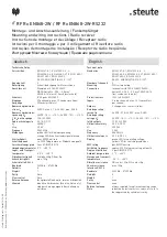 Preview for 11 page of steute RF Rx EN868-2W Mounting And Wiring Instructions