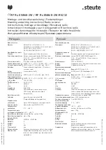 Preview for 13 page of steute RF Rx EN868-2W Mounting And Wiring Instructions