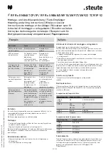 Предварительный просмотр 22 страницы steute RF Rx EN868 TCP/IP Mounting And Wiring Instructions