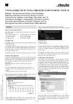 Предварительный просмотр 24 страницы steute RF Rx EN868 TCP/IP Mounting And Wiring Instructions