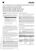 Предварительный просмотр 28 страницы steute RF Rx EN868 TCP/IP Mounting And Wiring Instructions