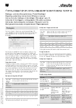 Предварительный просмотр 35 страницы steute RF Rx EN868 TCP/IP Mounting And Wiring Instructions