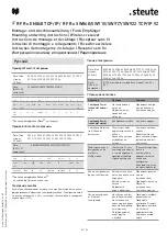 Предварительный просмотр 43 страницы steute RF Rx EN868 TCP/IP Mounting And Wiring Instructions