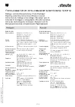 Предварительный просмотр 47 страницы steute RF Rx EN868 TCP/IP Mounting And Wiring Instructions