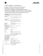 Preview for 12 page of steute RF Rx SW868-1 Manual