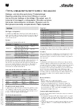 Preview for 7 page of steute RF Rx SW868-1W Mounting And Wiring Instructions