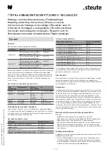 Preview for 11 page of steute RF Rx SW868-1W Mounting And Wiring Instructions